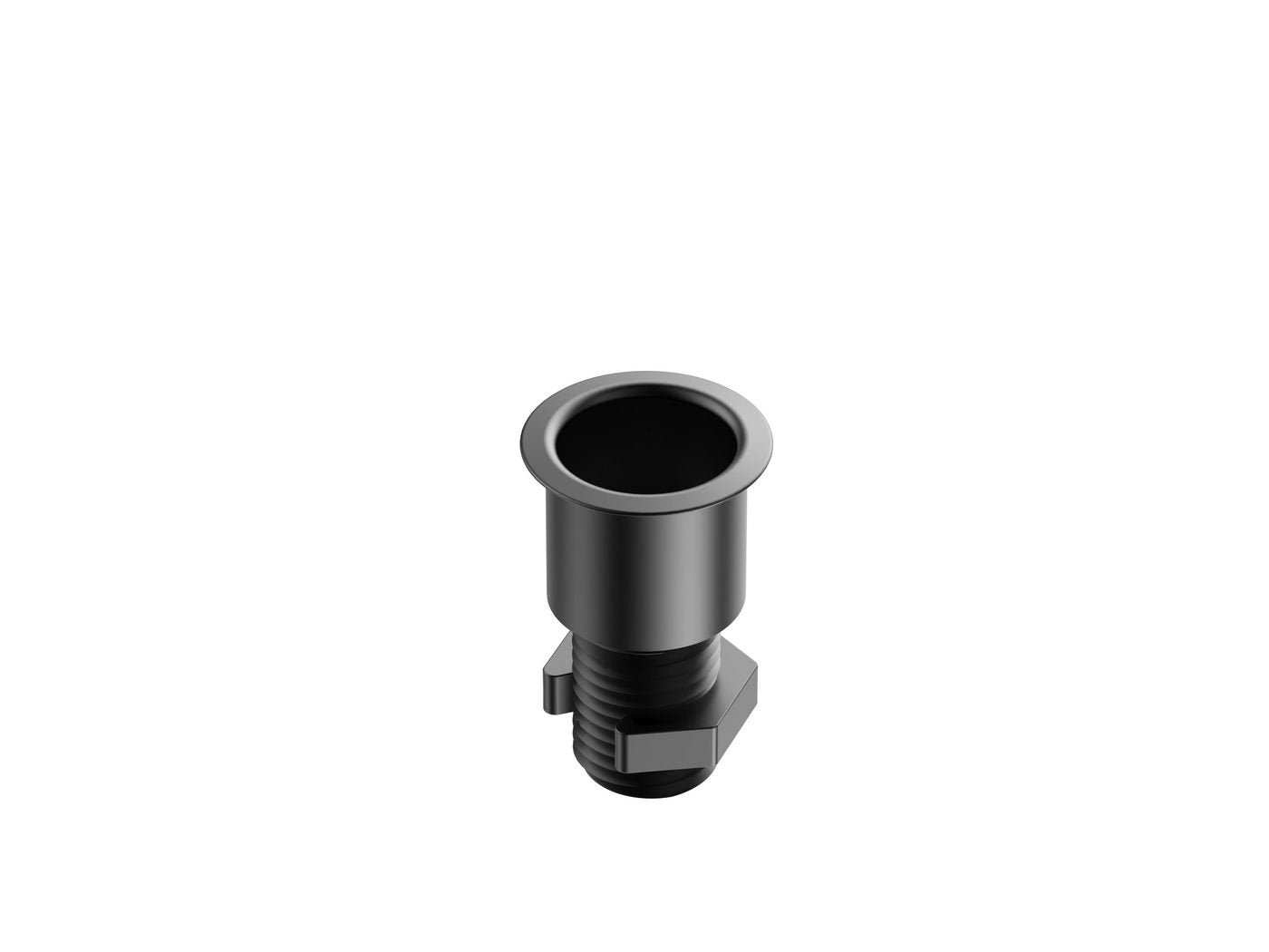 Solution For Cables Through  Desk 35mm Black