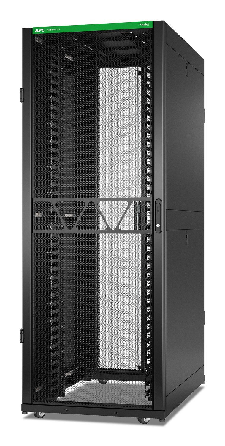 Apc Netshelter Sx Gen 2 Rack Armario 1991 Al X 750 An X 1200 P Mm Con Laterales Para Suelo Negro 42u 19" Conforme A La Taa