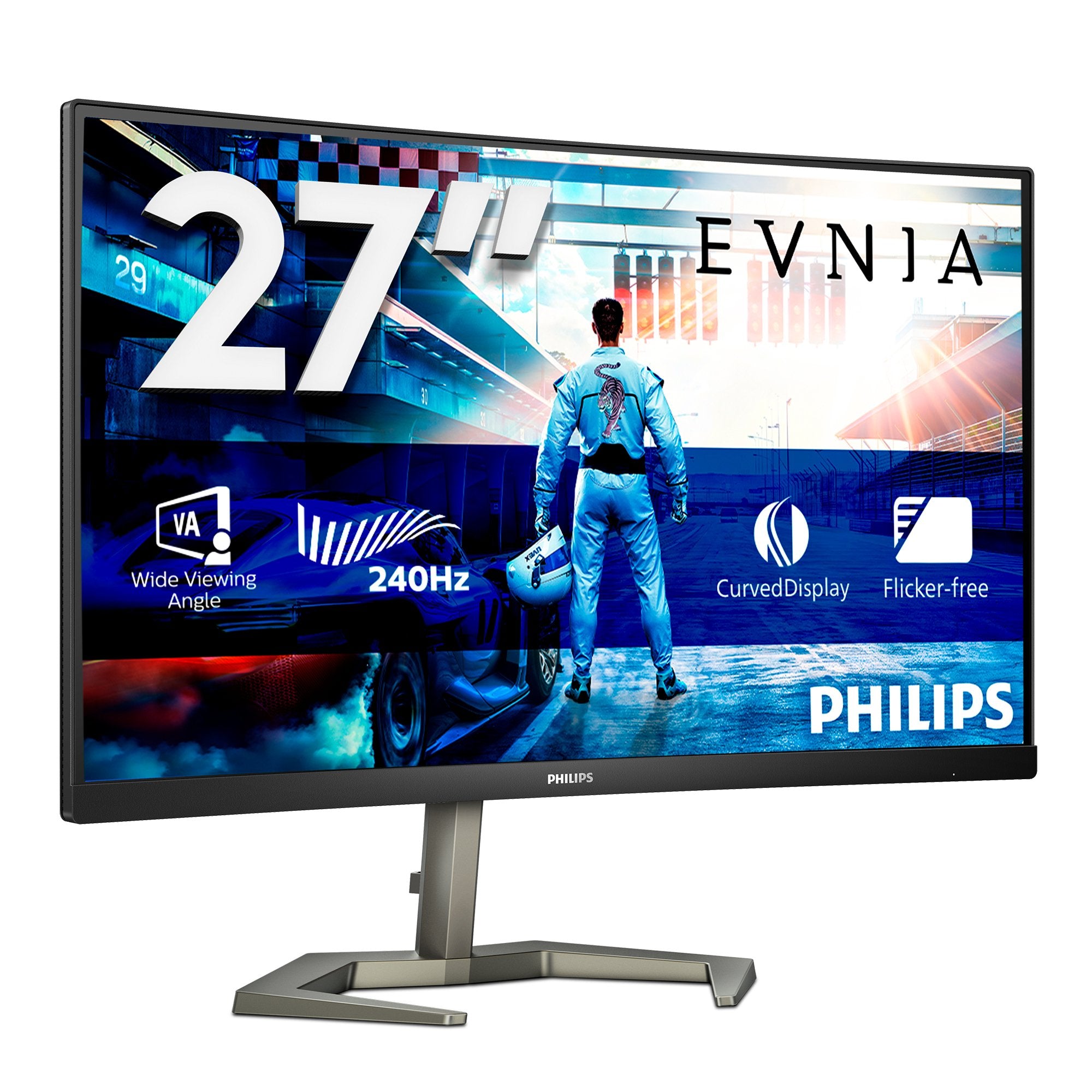 EAN 8712581800697 - Philips Evnia 27M1C5200W/00 pantalla para PC 68,6 cm (27") 1920 x 1080 Pixeles Full HD LCD Negro imagen 2