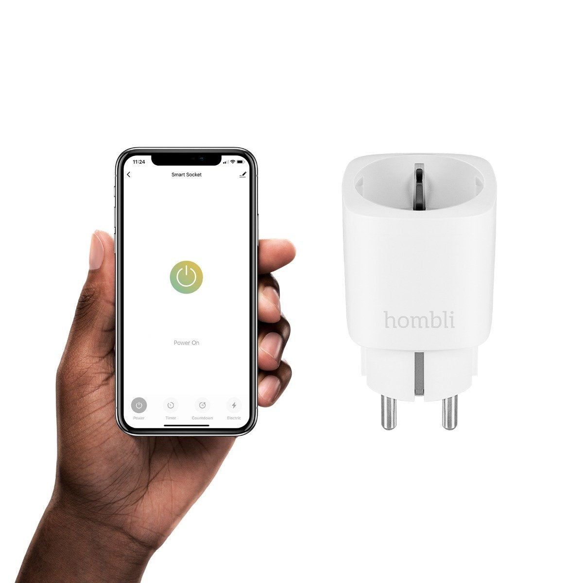 Hombli Hbss-0109 Enchufe Inteligente 3540 W Blanco