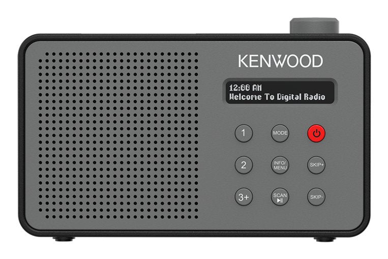 Radio Kenwood Cr-M25dab-H Portátil Digital Gris