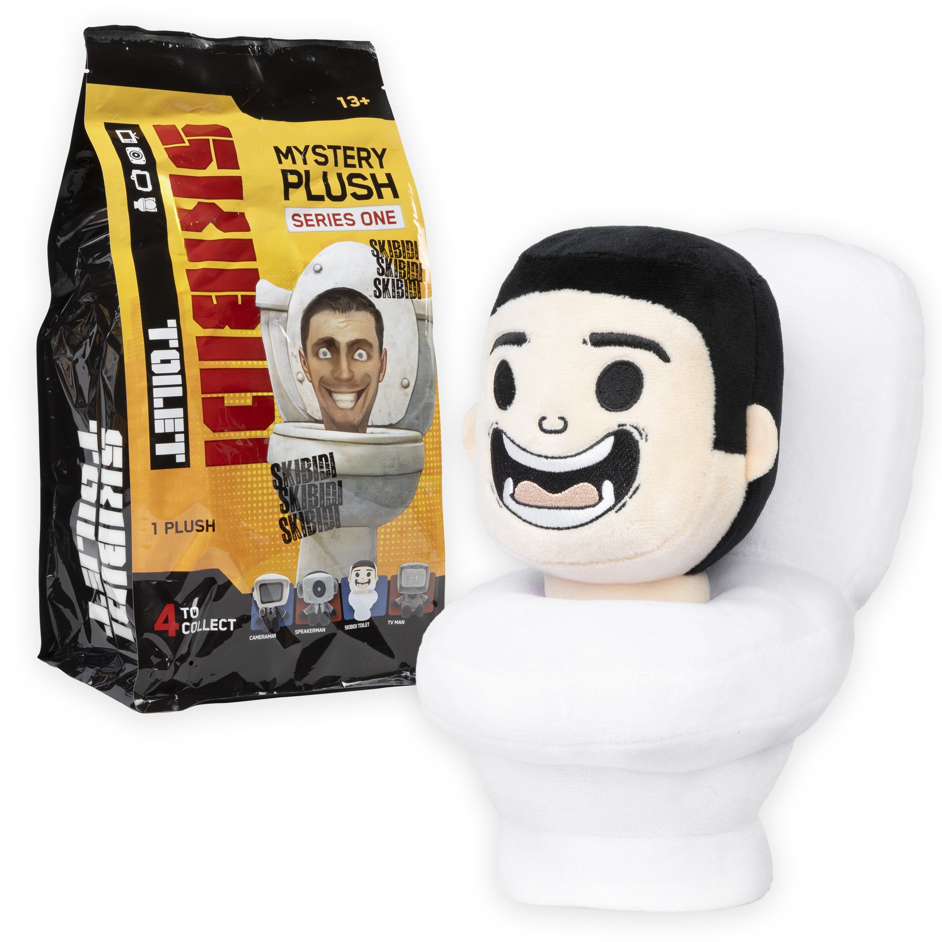 Bolsa Sorpresa Peluche Skibidi Toilet 30cm Surtido