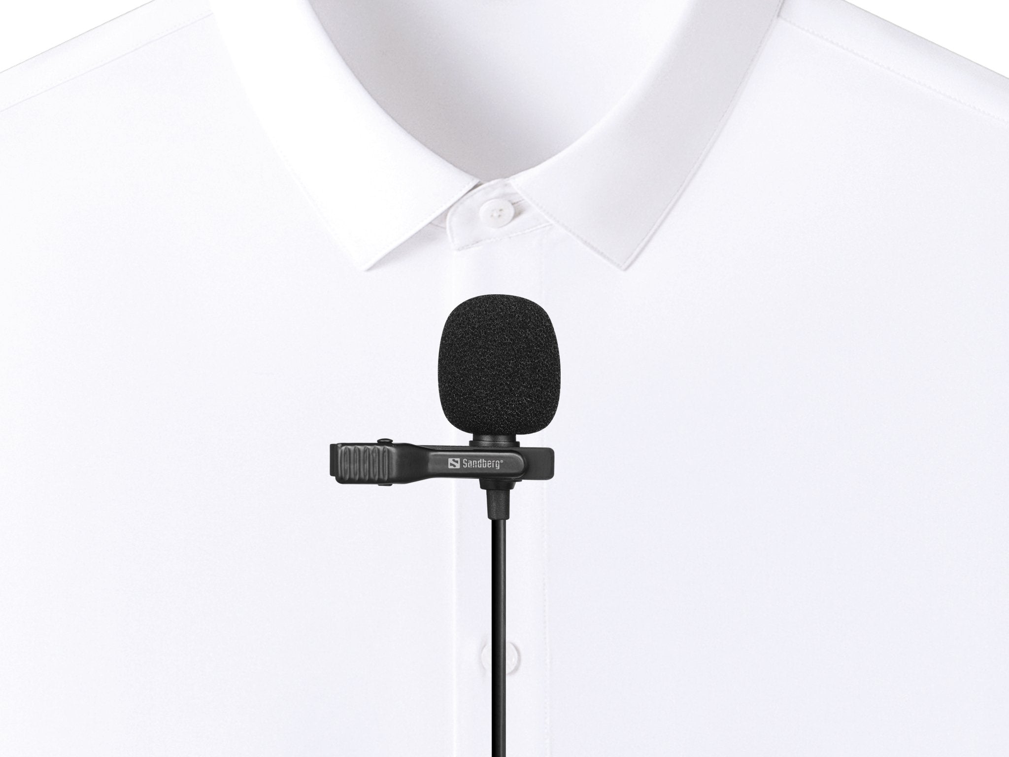 Sandberg Streamer Usb Clip Microphone