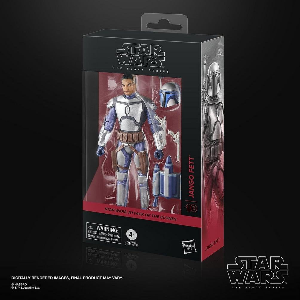Figura Jango Fett Star Wars: El Ataque De Los Clones 15cm