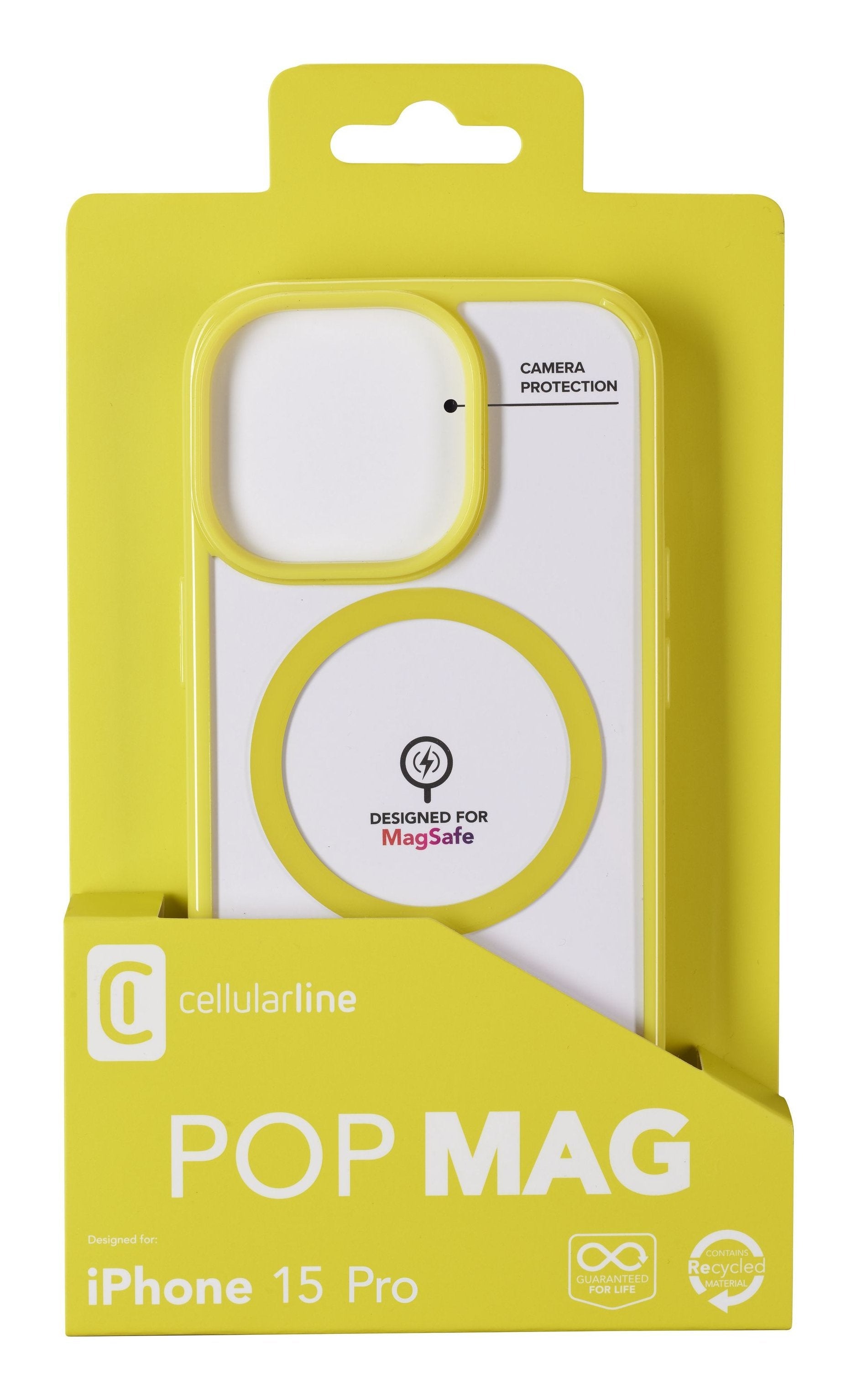 Cellularline Pop Magsafe Case Mag Iphone 15 Pro Verde