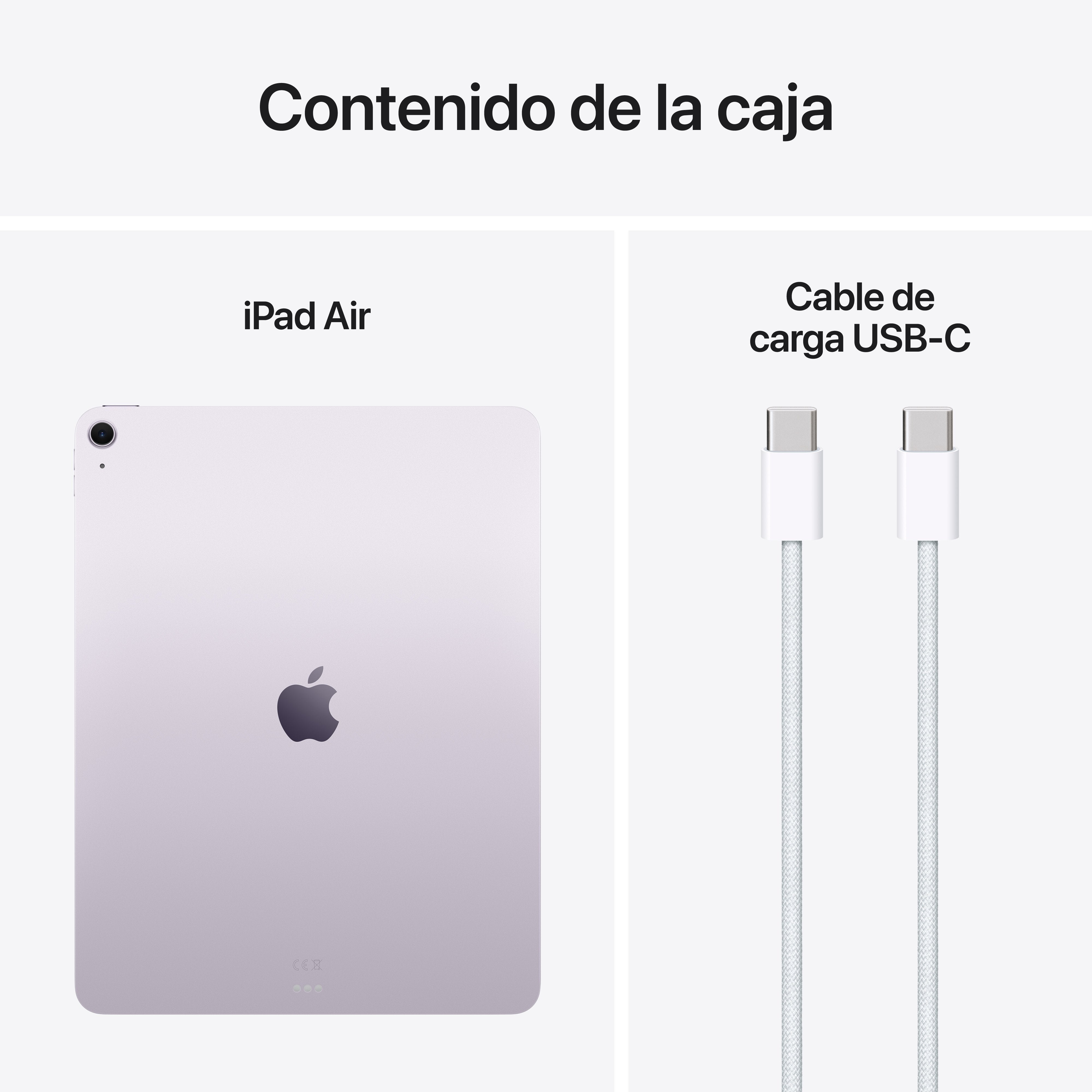 EAN 195949978876 - Apple iPad Air Apple M 1 TB 33 cm (13") 8 GB Wi-Fi 6E (802.11ax) iPadOS 18 Púrpura imagen 10