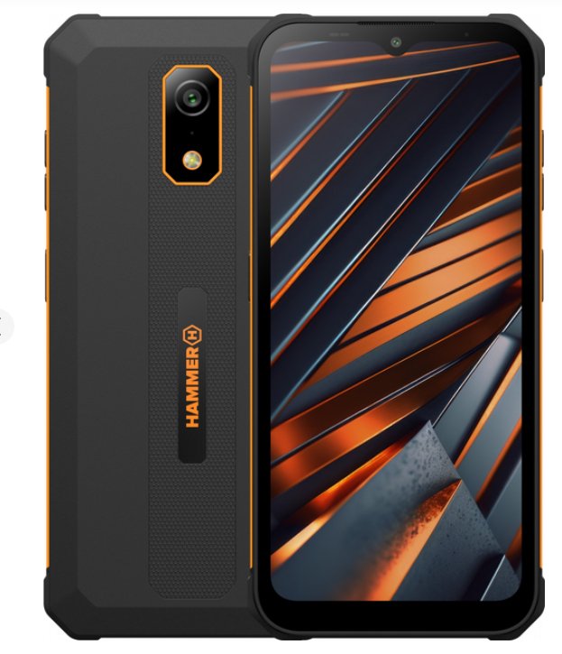 EAN 5902983625766 - HAMMER IRON Va 16,7 cm (6.56") SIM doble Android 14 4G USB Tipo C 4 GB 64 GB 6500 mAh Negro, Naranja imagen 1