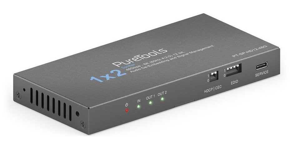 EAN 4251364741559 - PureTools PT-SP-HD12-48G divisor de video HDMI 2x HDMI imagen 1