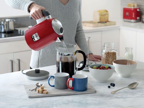 Hervidor De Agua Kenwood Zjx650rd, 1l, 2200w, Color Rojo