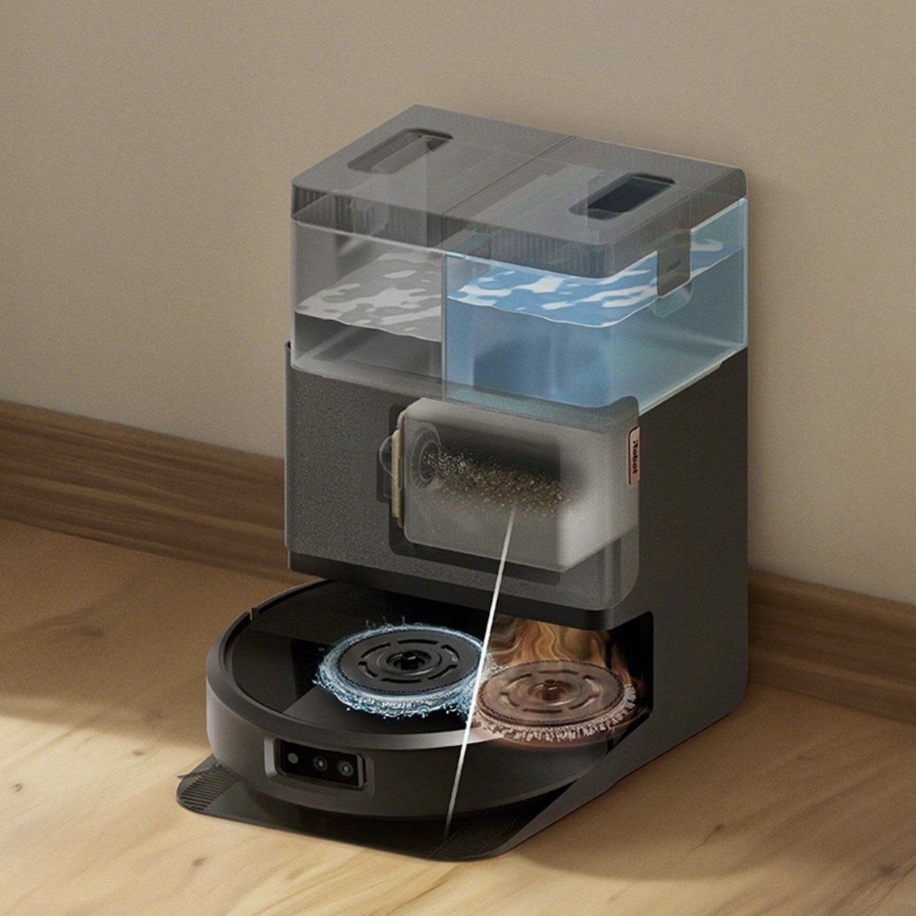 Irobot Roomba Plus 505 Combo, Negro