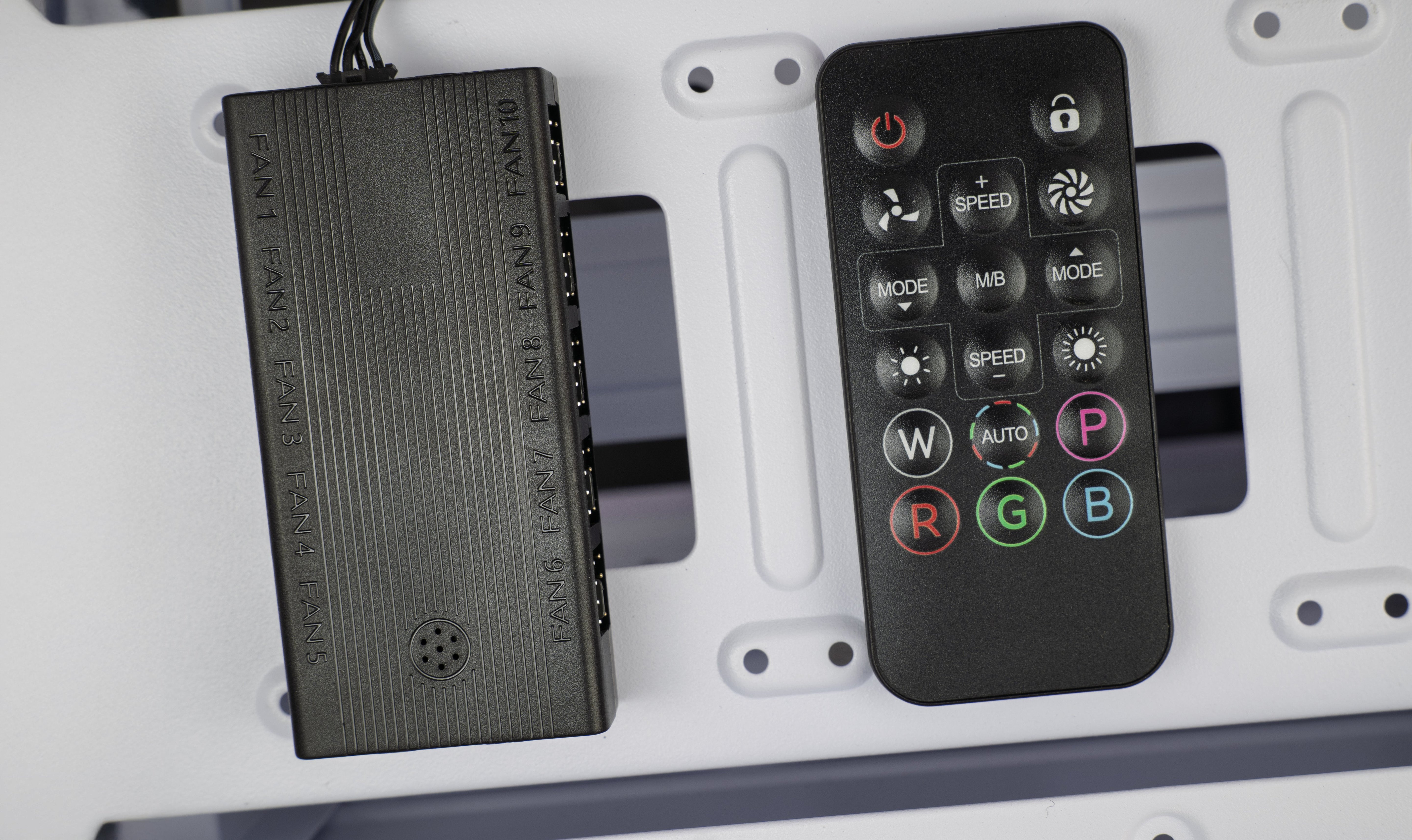 Controlador Hub Remoto Mars Gaming Mf-Hub Para Ventiladores Argb