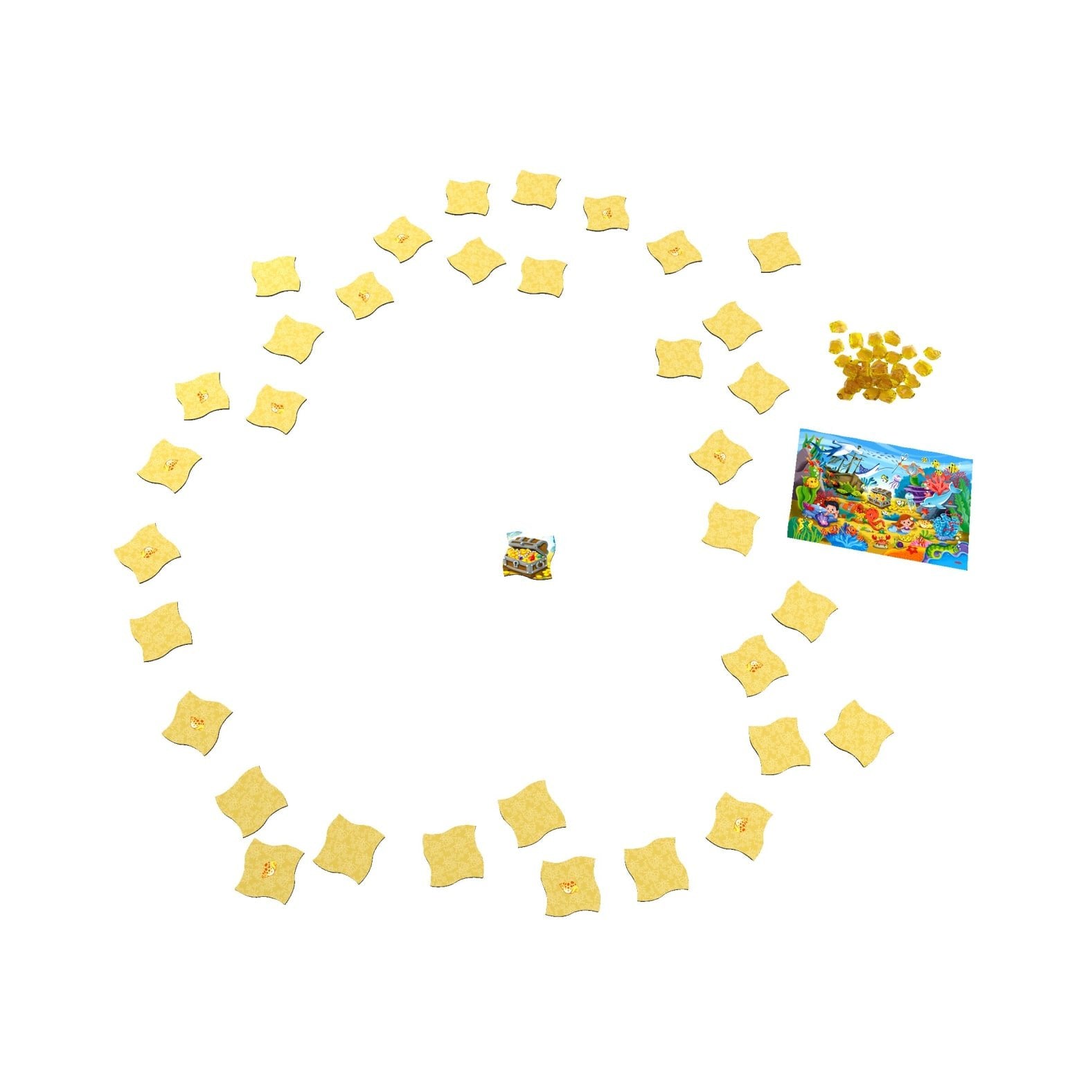 Haba Juego Se Encuentra Con El Rompecabezas - Caza Del Tesoro En El Océano, Juego De Mesa 2011723001