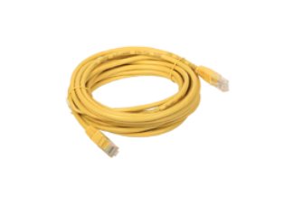 A-Lan Kku5zol0.5 Cable De Red Amarillo 0,5 M Cat5e U/Utp (Utp)