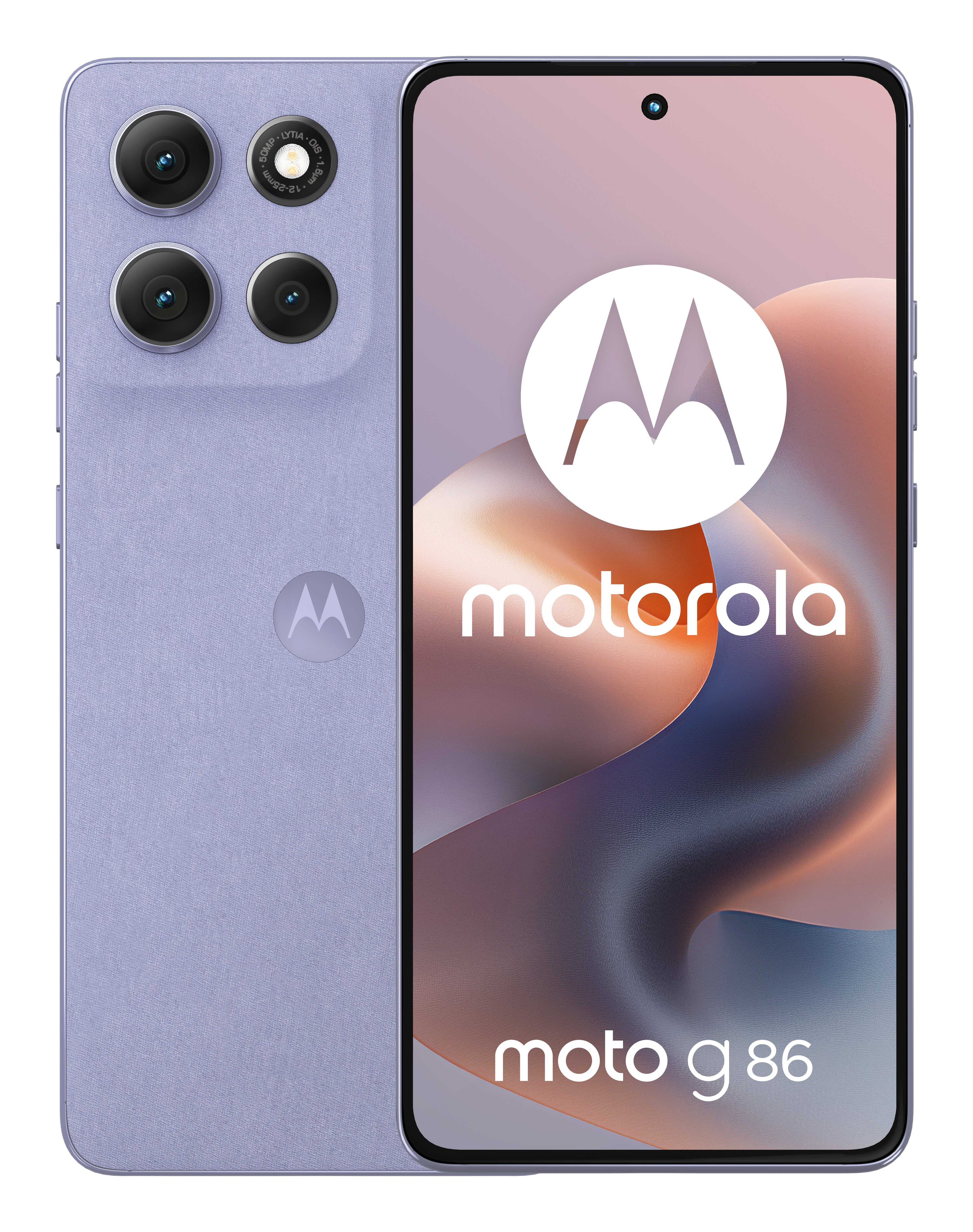 Motorola Moto G86 5g 16,9 Cm (6.67") Sim Doble Android 15 Usb Tipo C 8 Gb 256 Gb 5200 Mah Lila