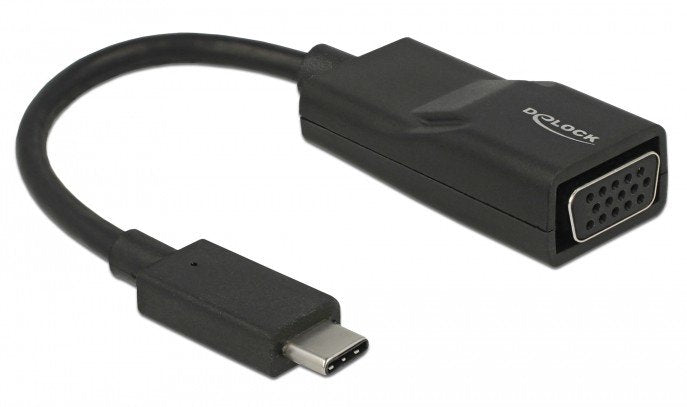 Delock Adaptadorcable Usb Tipo-C Macho > Vga Hembra Negro