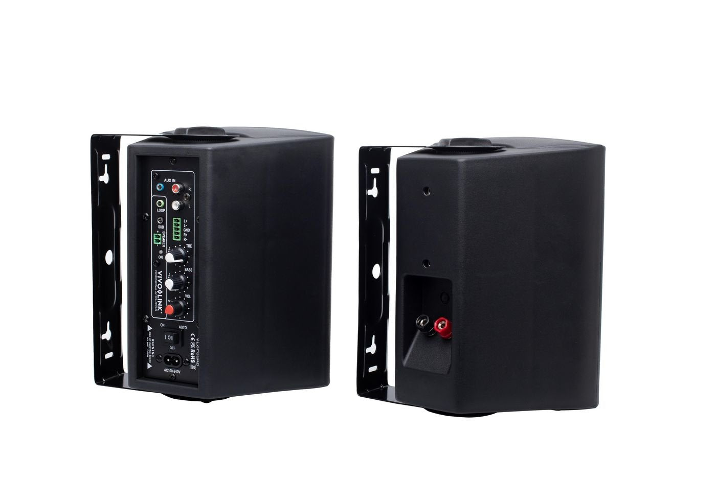 Active Speaker Set, Black. - Warranty: 36m