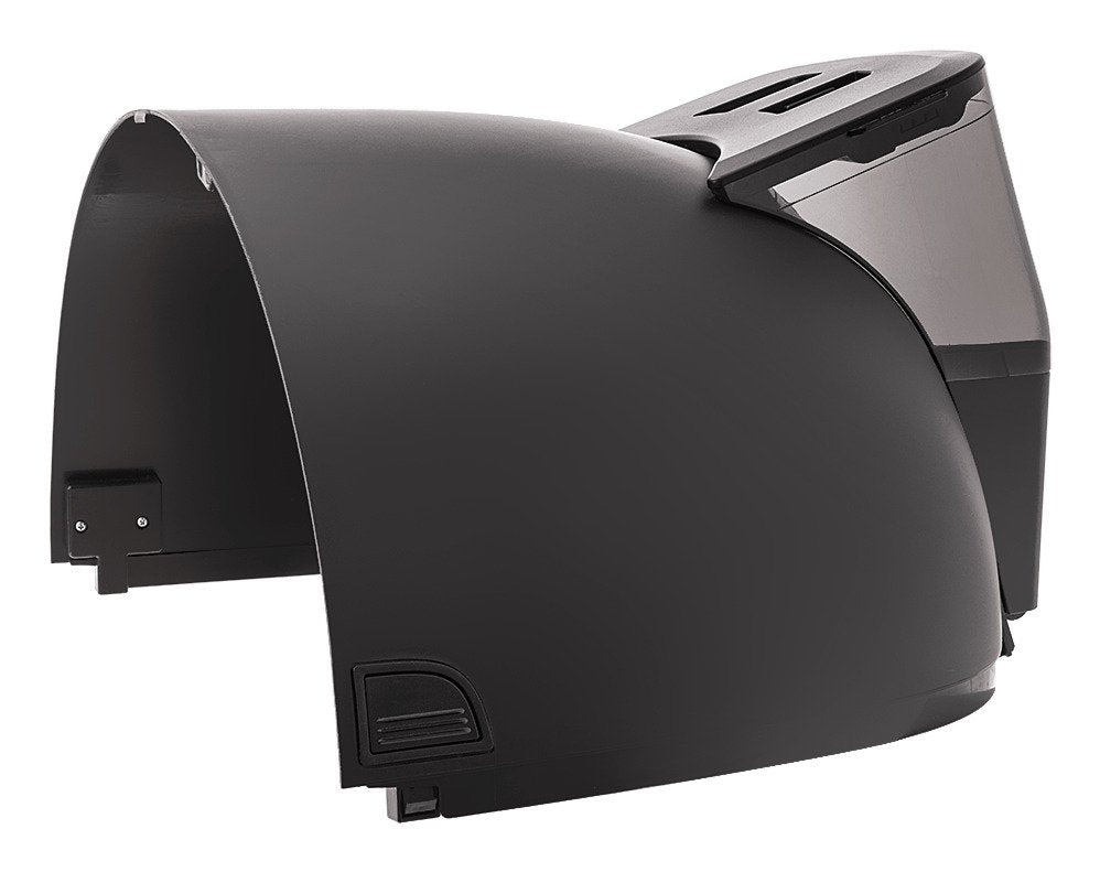 Whisker Litter Hopper W/Bonnet Black