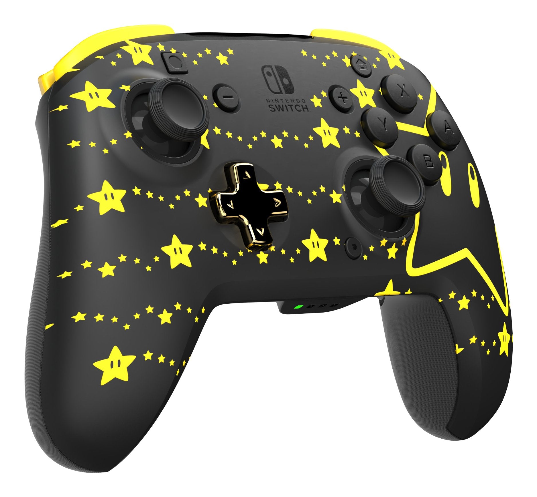 EAN 0708056070885 - PDP REMATCH GLOW Negro, Amarillo Gamepad Analógico/Digital Nintendo Switch, Nintendo Switch OLED imagen 4