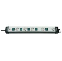 Brennenstuhl Premium Alu-Line Regleta 5 Salidas 3m