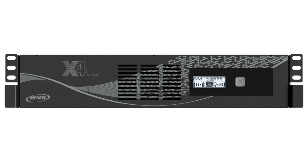 EAN 3700085660638 - Infosec X4 1000 RM Plus sistema de alimentación ininterrumpida (UPS) Línea interactiva 1 kVA 600 W 10 sal imagen 1
