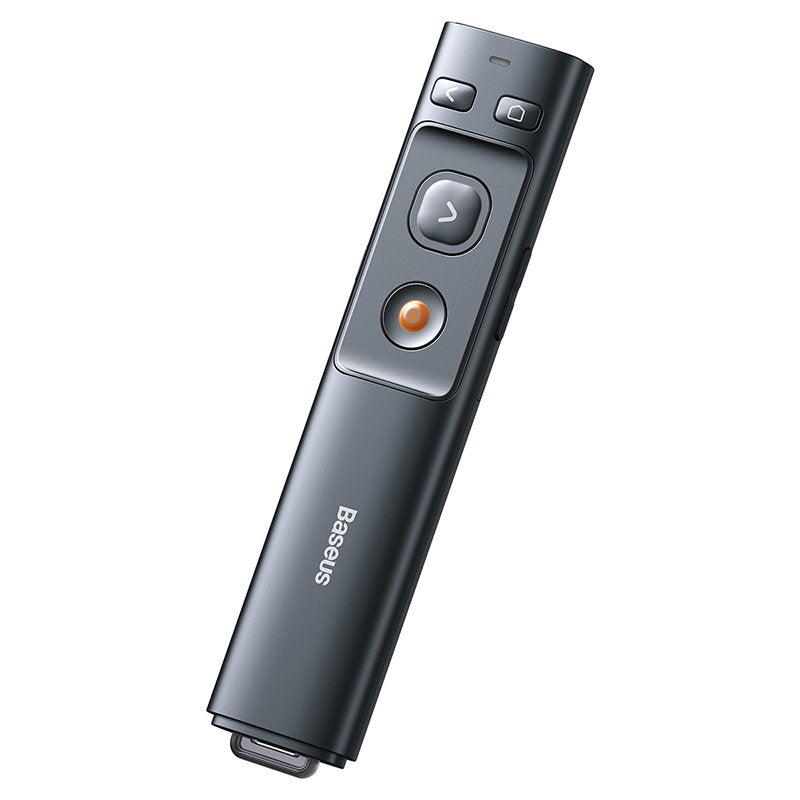 Puntero Laser Inalambrico Baseus Orange Dot, Gris