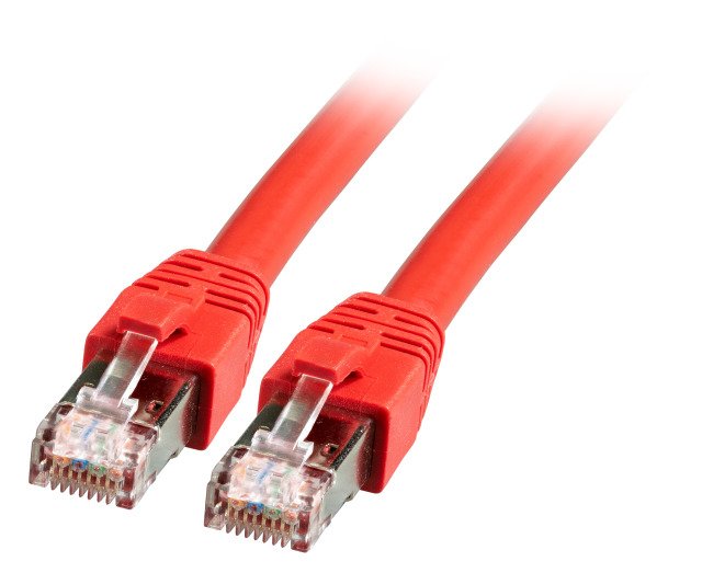 Efb Rj45 Cable De Red Cat.8.1 S Ftp Lszh Bc Rot 0,5m