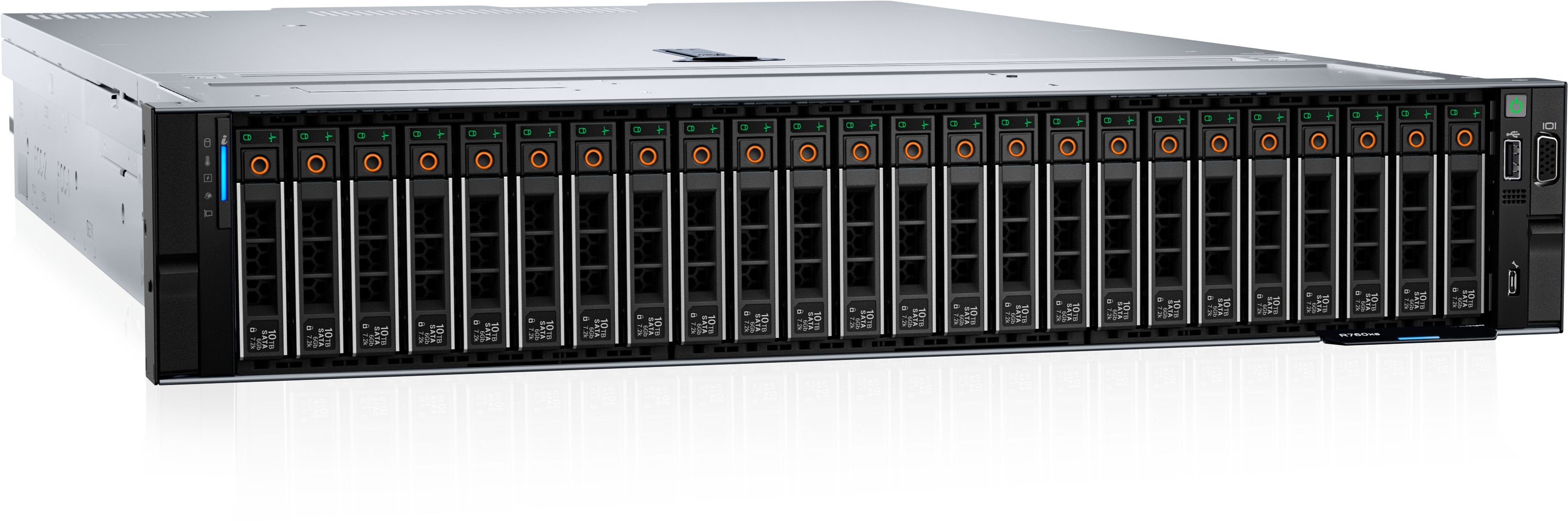 Servidor Dell Poweredge R760xs Xeon Silver 4514y 2x 32gb 2x Ssd 480gb
