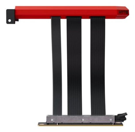 Hyte Pcie 5.0 Hyper Riser, Cable De Extensión Rojo/Negro, 20cm Acc-Hyte-Pcie50-Br