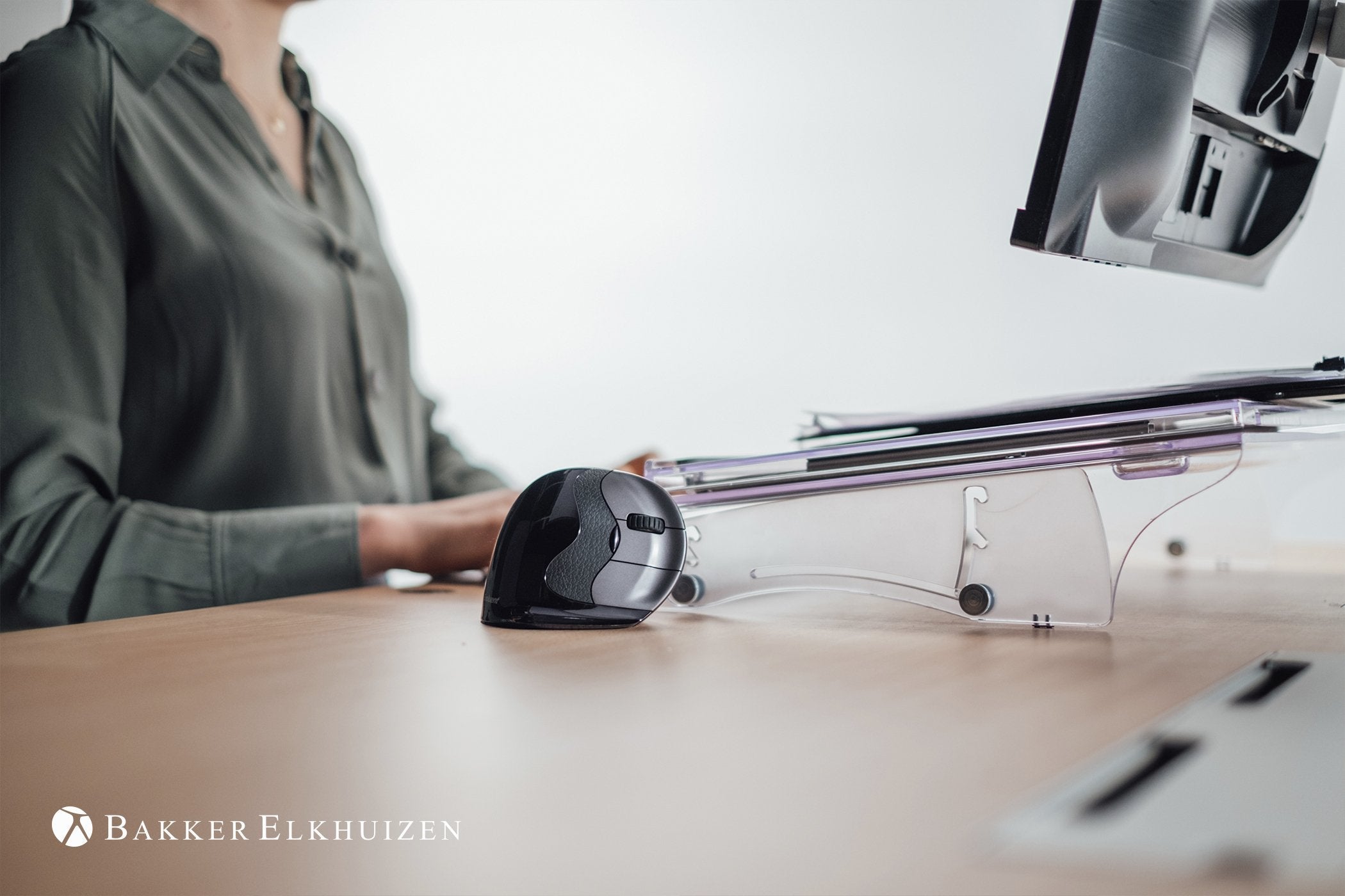 Bakkerelkhuizen Evoluent D Ratón 3200 Dpi Mano Derecha