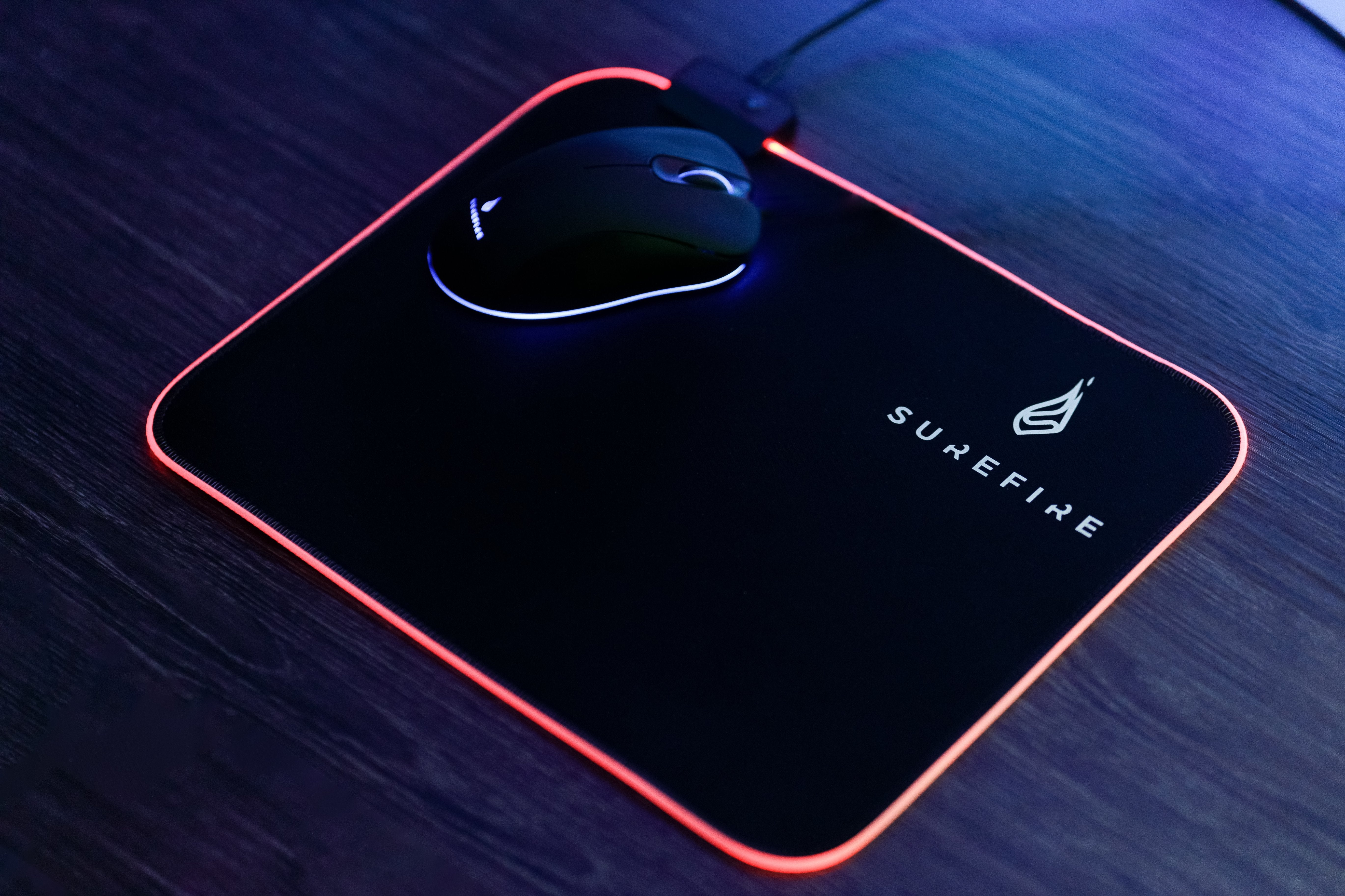 Verbatim Alfombrilla Surefire Gaming Silent Flight Rgb-320 / 320 X 260 X 3mm