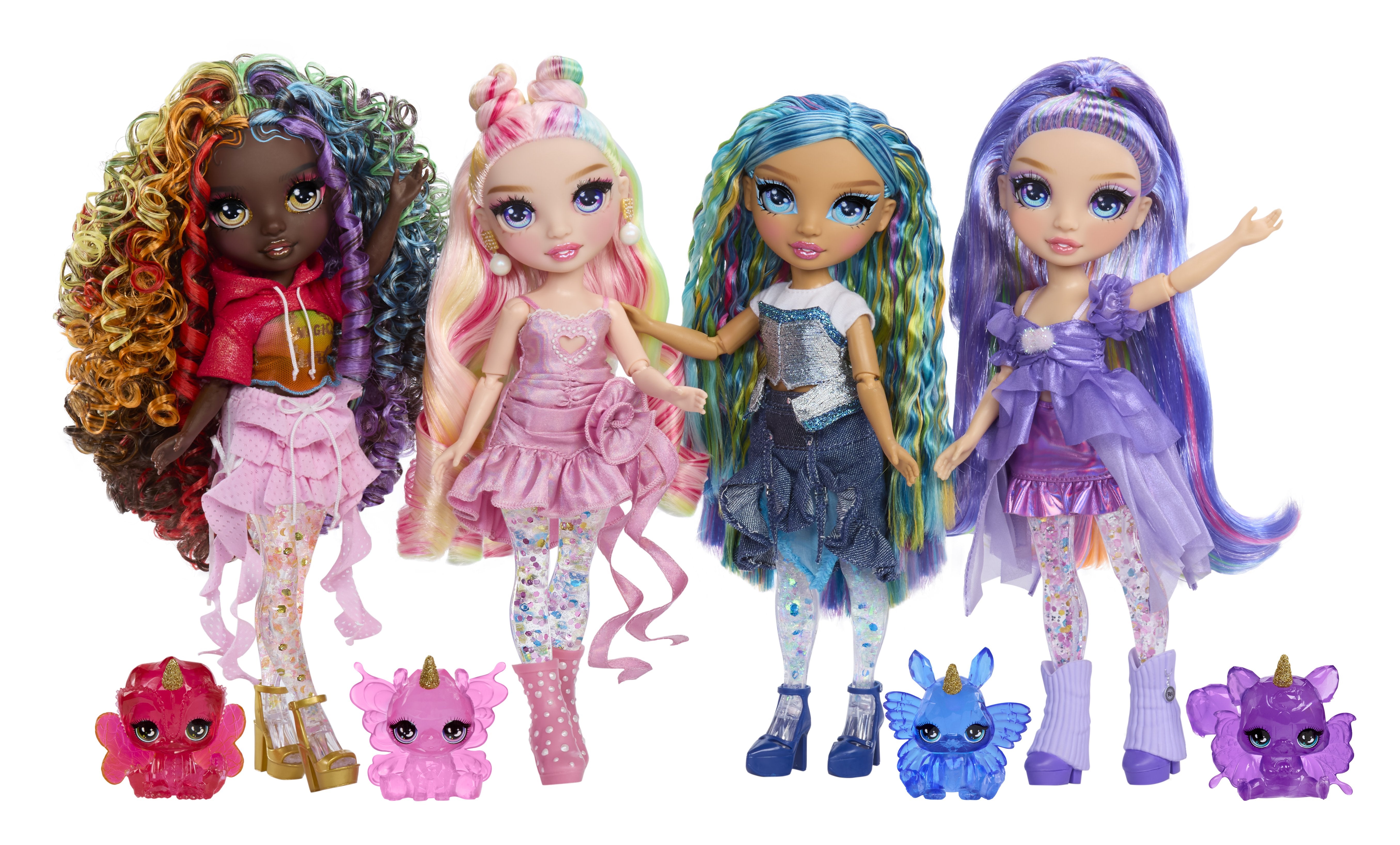 EAN 35051122401 - Rainbow High Rainbow Shimmers with Slime Fashion Doll - Bella (pink) imagen 8