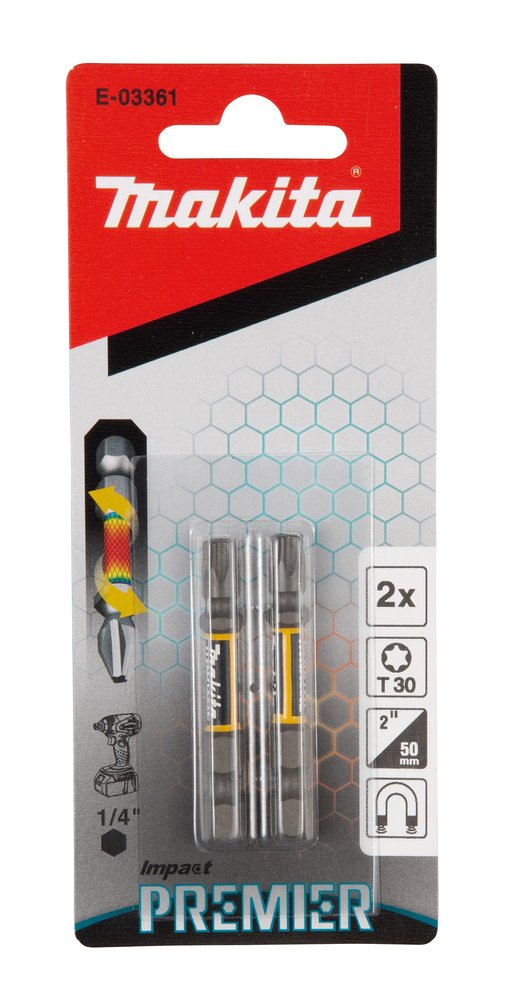 Punta De Torsión Makita T30-50 2pzs