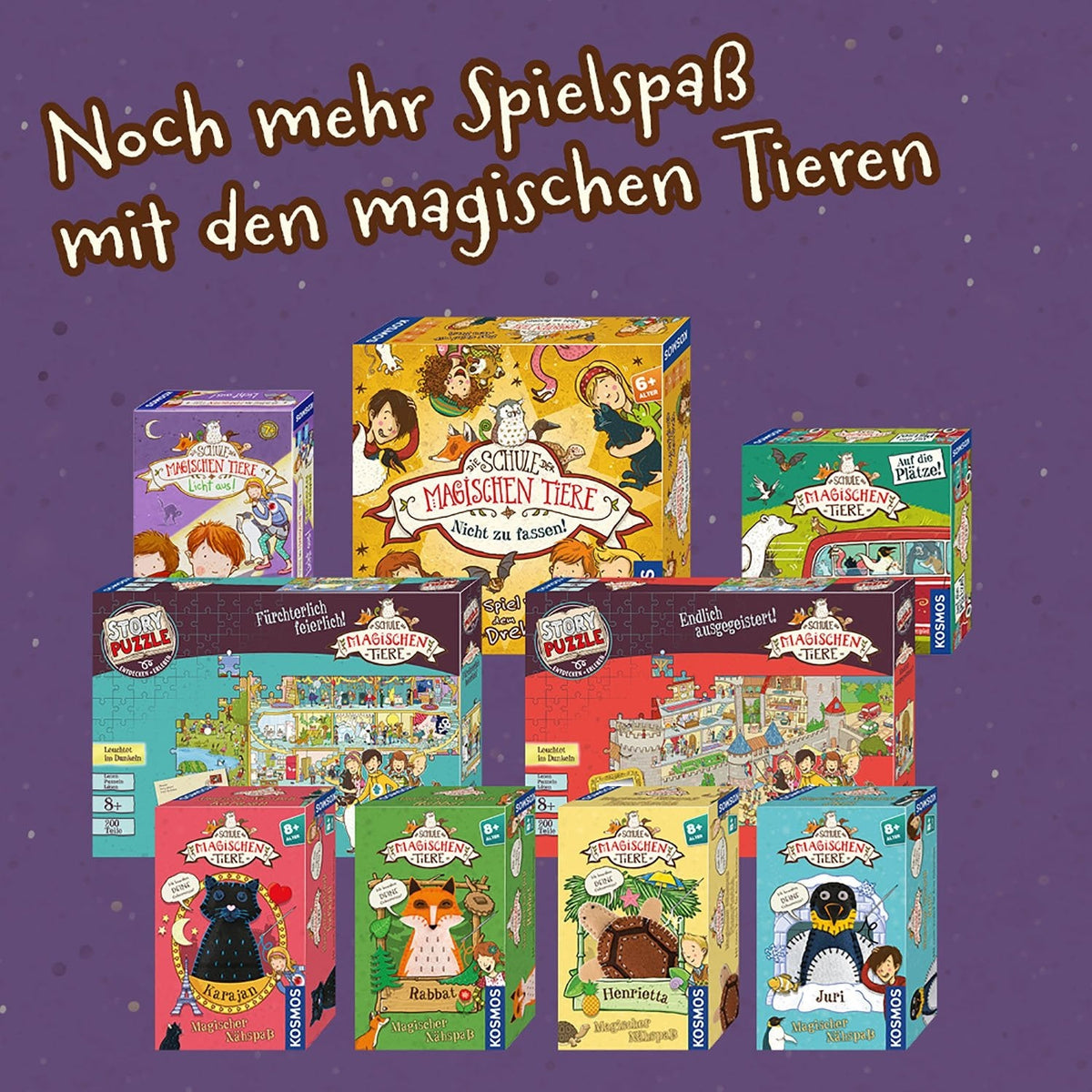 Kosmos Story Puzzle: La Escuela De Animales Mágicos - ¡Finalmente Fantasma! 698737