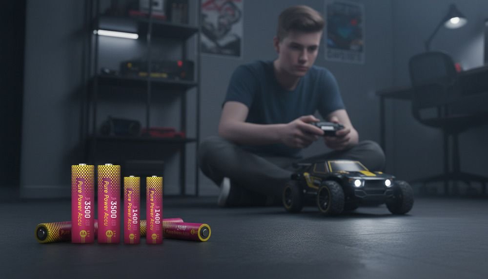Ansmann Cargador Purepower Set Aa Inkl. 4x Aa 3500mah Akku