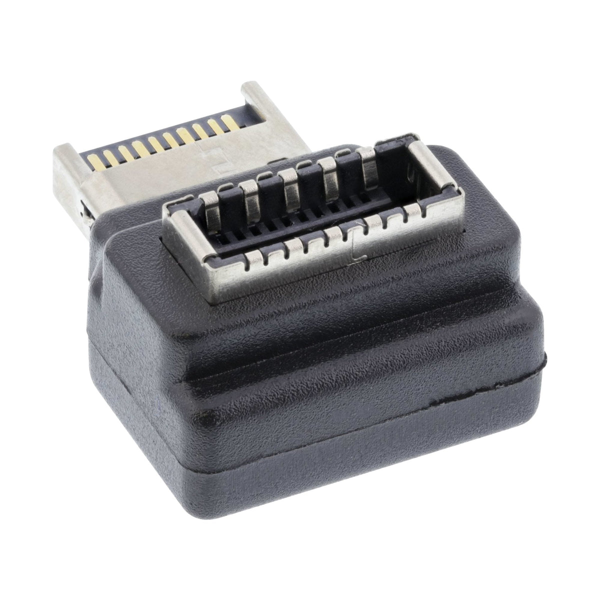 Inline® Usb 3.2 Adaptador Internal, Front Panel Usb-E Macho A Usb-E Hembra 90°