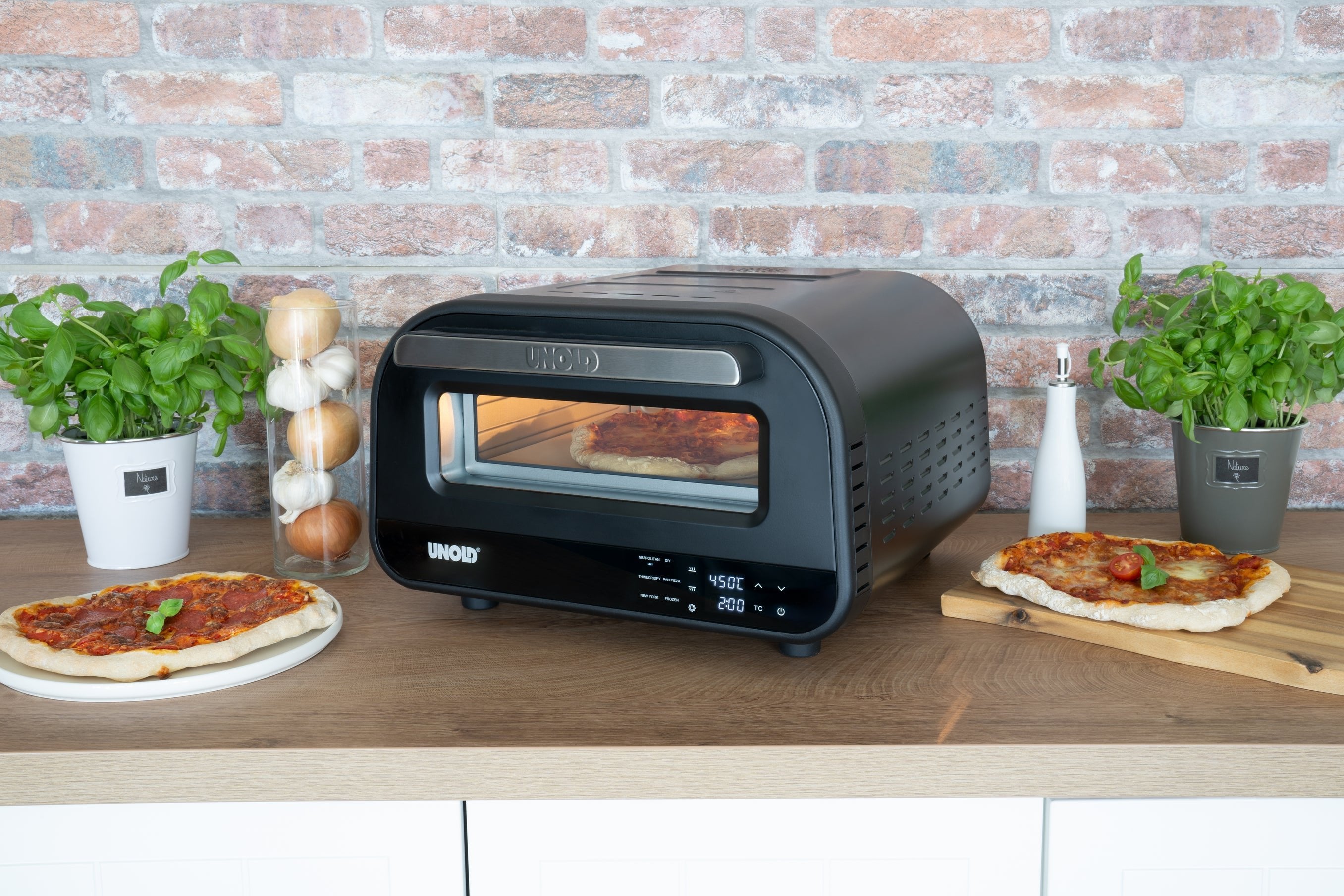 Horno Unold Don Luigi Fabricante De Pizza 1700 W Negro