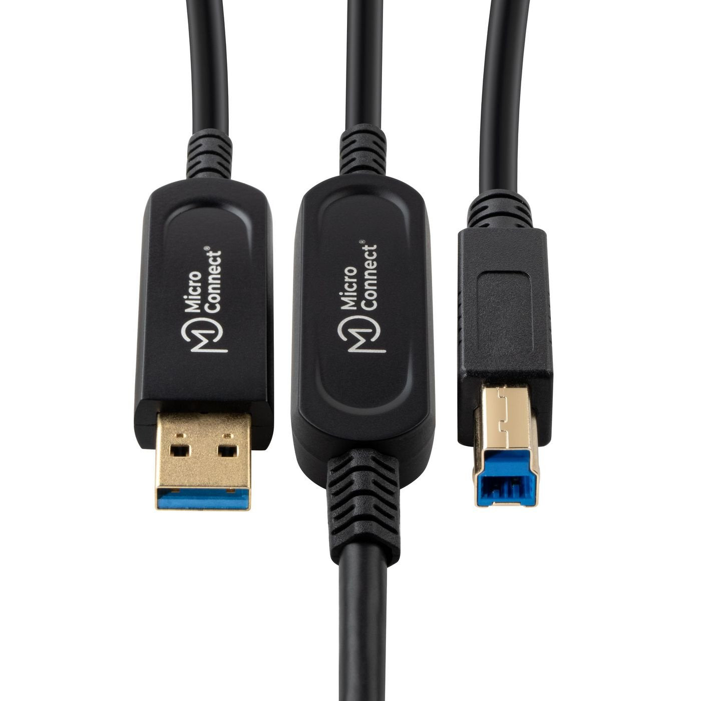 EAN 5704174889984 - Microconnect MC-USB3.0AB25OP cable USB USB 3.2 Gen 2 (3.1 Gen 2) 25 m USB A USB B Negro imagen 2