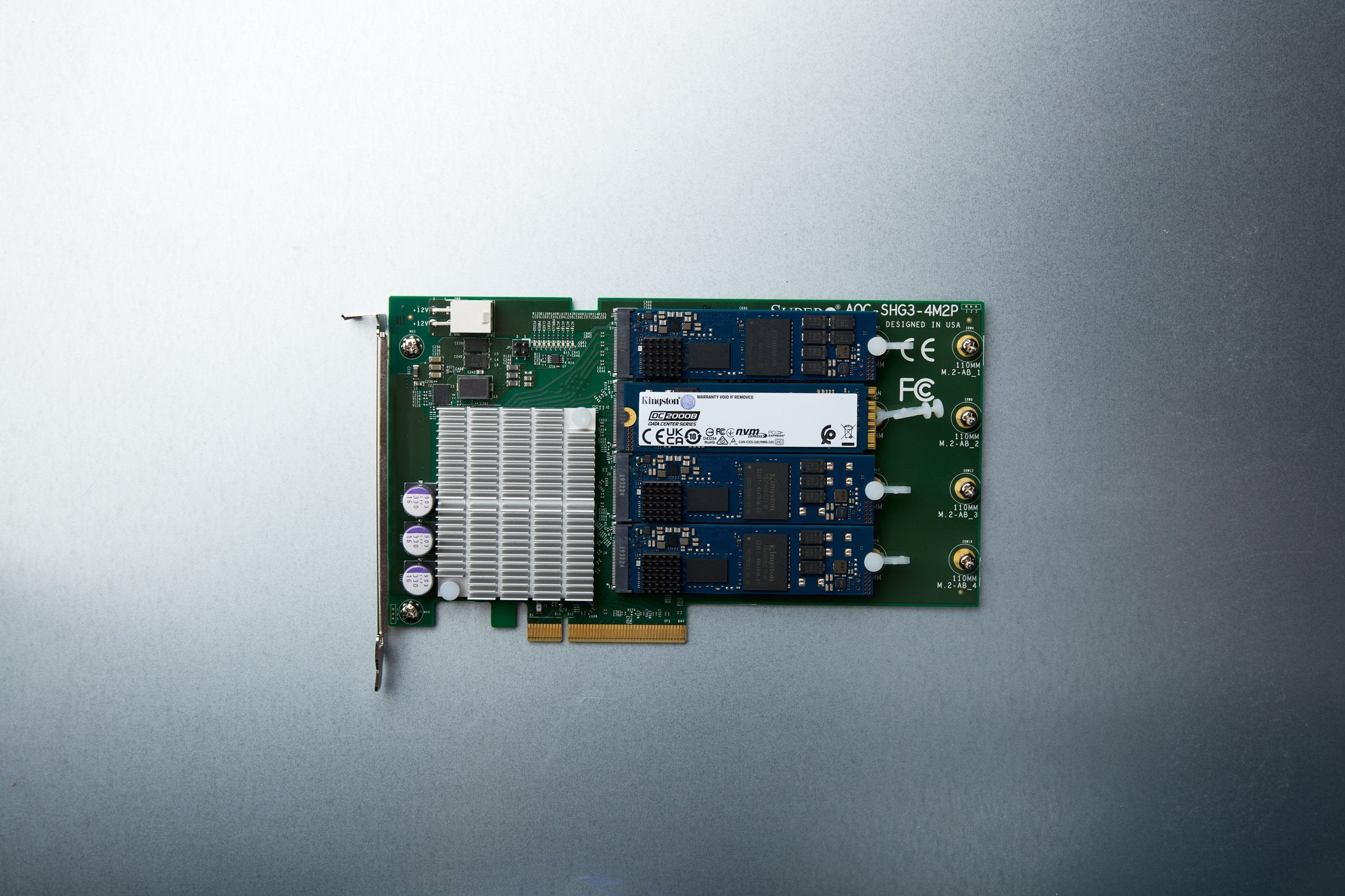 EAN 0740617345209 - Kingston Technology DC2000B 480 GB PCI Express 4.0 NVMe 3D TLC imagen 9