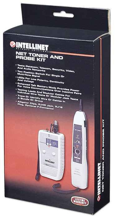EAN 0766623515566 - Intellinet 515566 comprobador de cables de red Gris imagen 10
