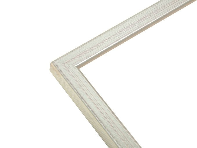 Deknudt S41jd1             30x30 Holz Silber, Schmale Leiste