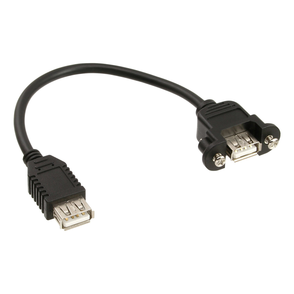 Adaptador Inline Usb 2.0 Tipo A Hembra A Conector De Chasis Tipo A 0,2 M