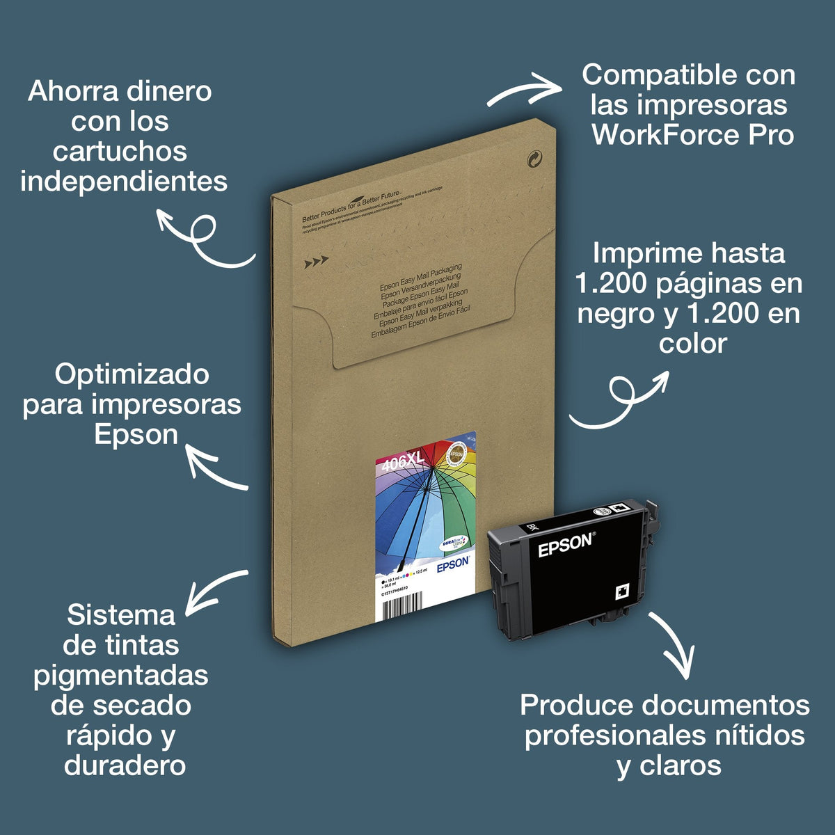 Epson 406xl Multipack Easymail - Pack De 4 - Xl