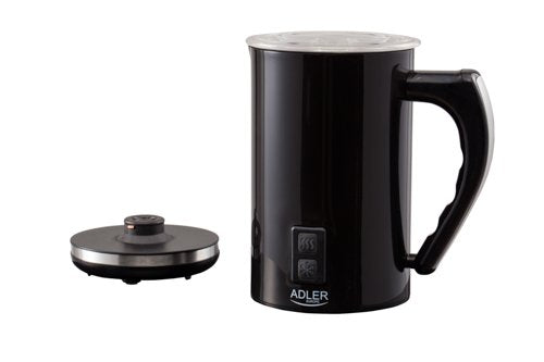 Espumador De Leche Adler Ad 4478 Automático Negro, Blanco