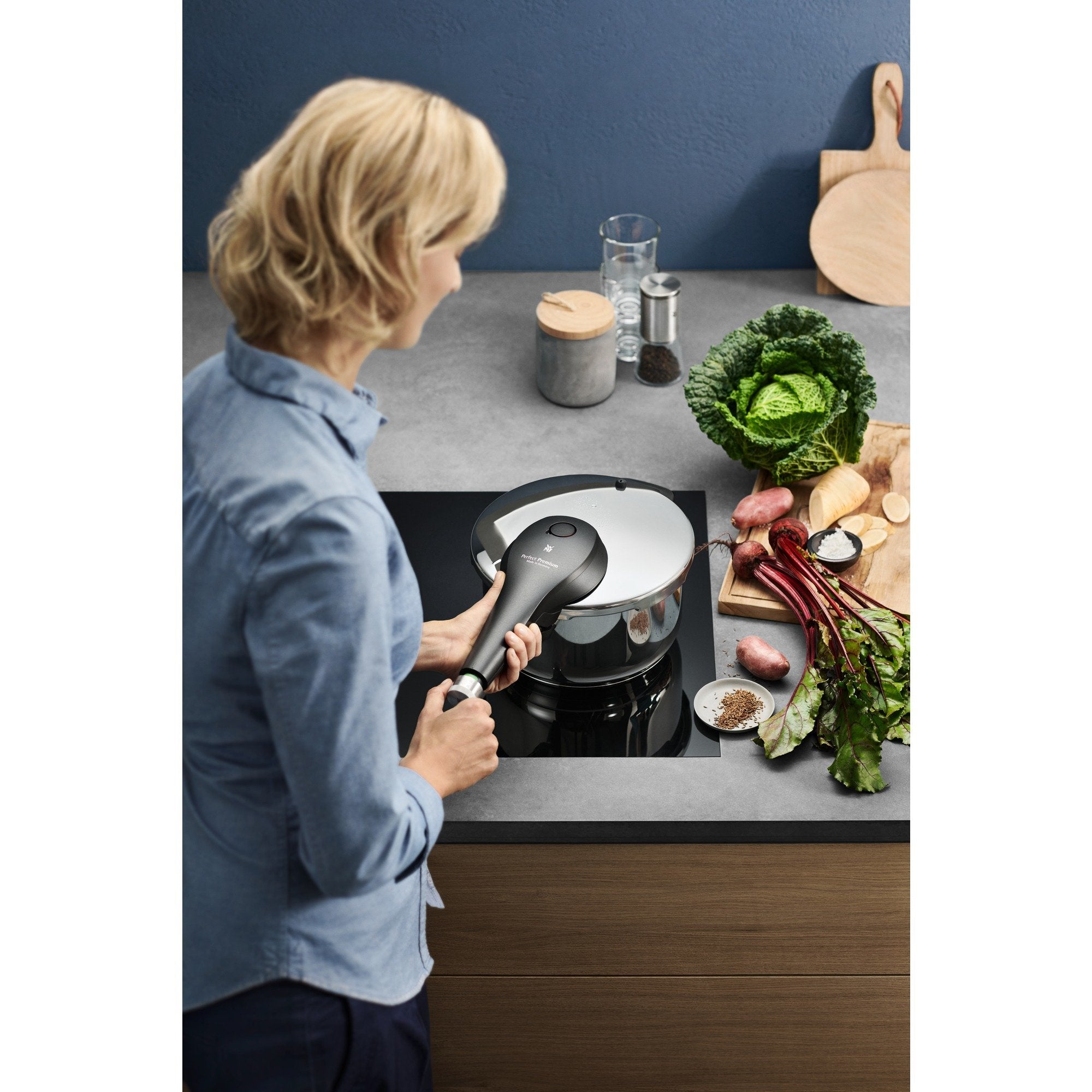Wmf Perfect Premium Schnellkochtopf 6,5 L,22 Cm