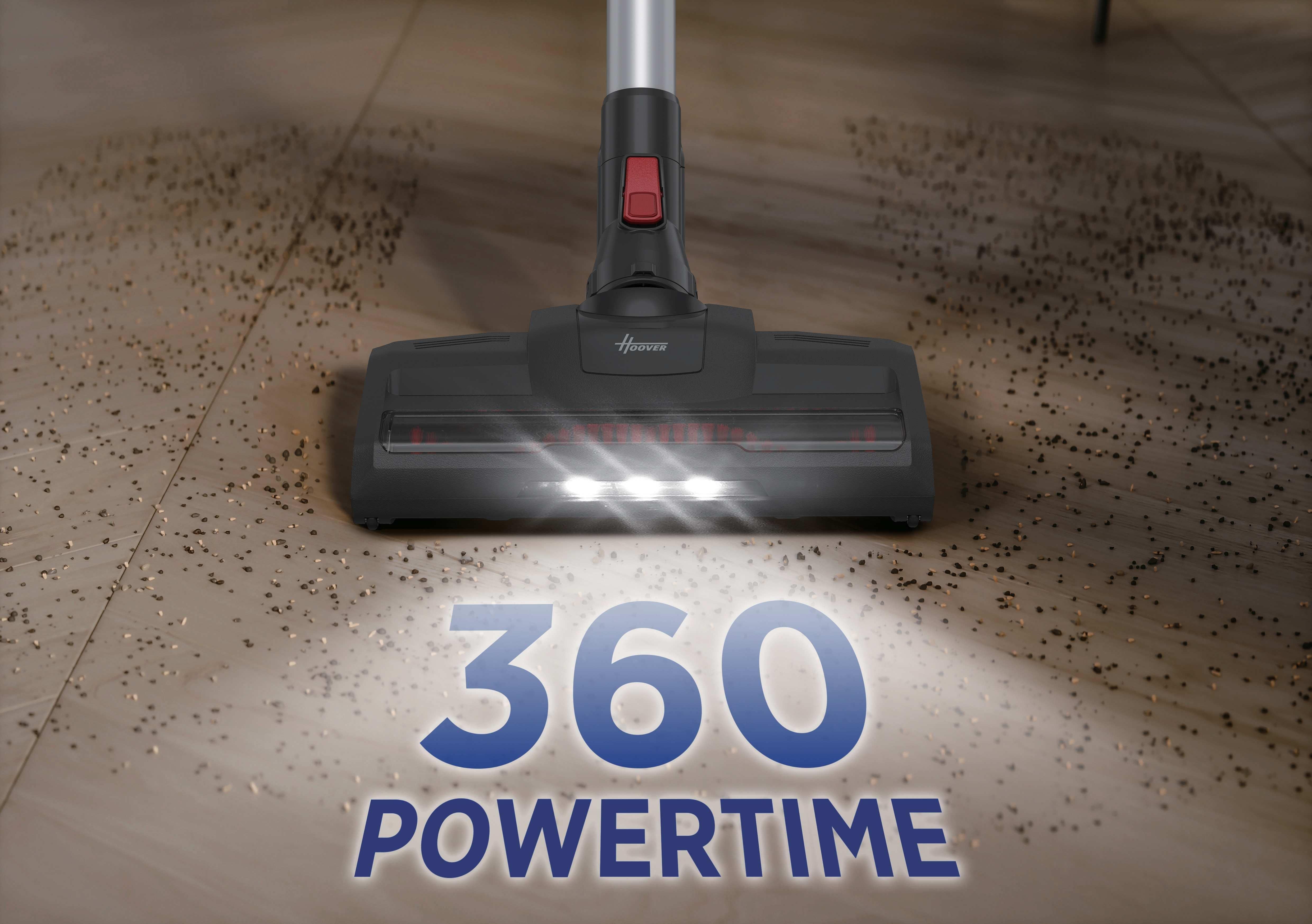 EAN 8016361994621 - Hoover HF122GPT 011 Aspiradora escoba Batería Secar Ciclónico, Tela Sin bolsa 0,9 L 170 W Titanio imagen 6