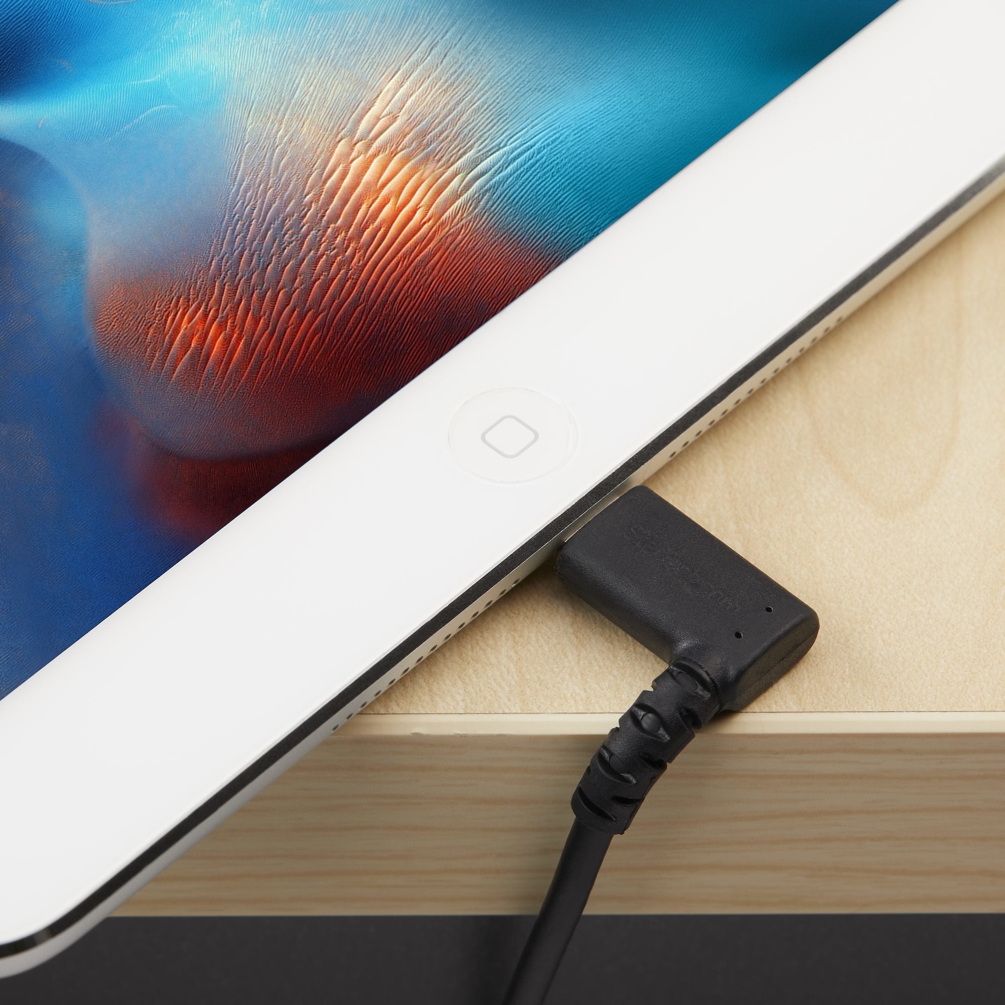 Startech.Com Cable De 1m Lightning A Usb En Ángulo Acodado - Certificado Mfi - Adaptador Usb A Lightning - Negro, 1 M, Lightning, Usb A, Macho, Macho, Negro