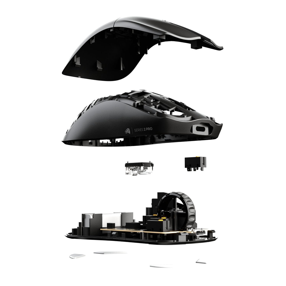 Glorious Series 2 Pro Wireless Gaming Ratón - Negro