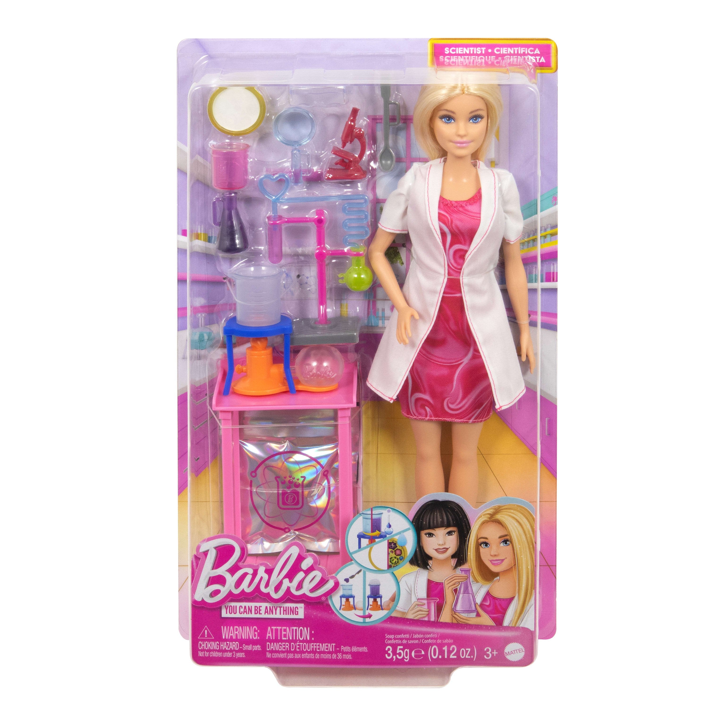 Muñeca Mattel Barbie Deluxe Career Científica   Jcr70