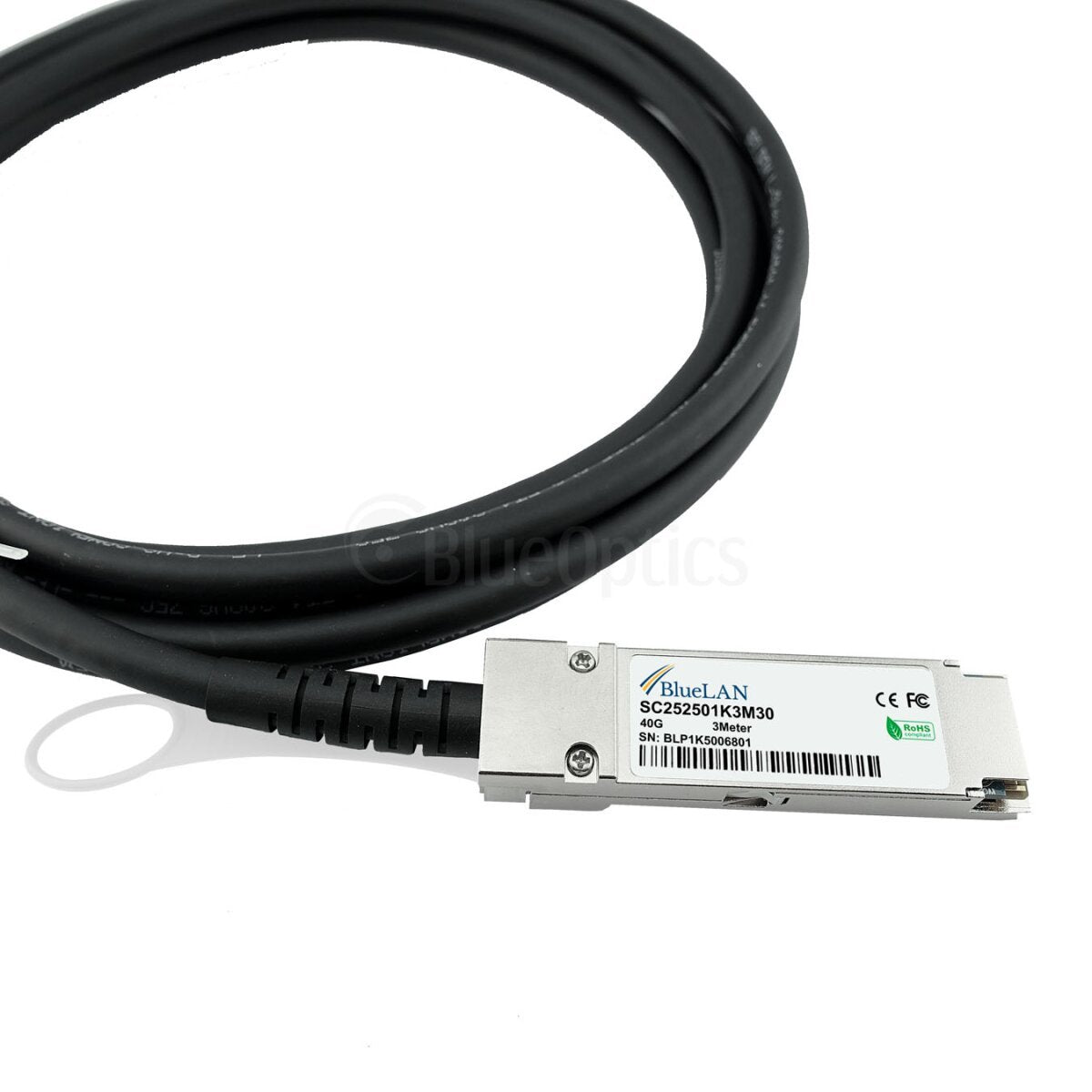 Networks 10313 Compatible Bluelan Dac Qsfp Sc252501k3m30