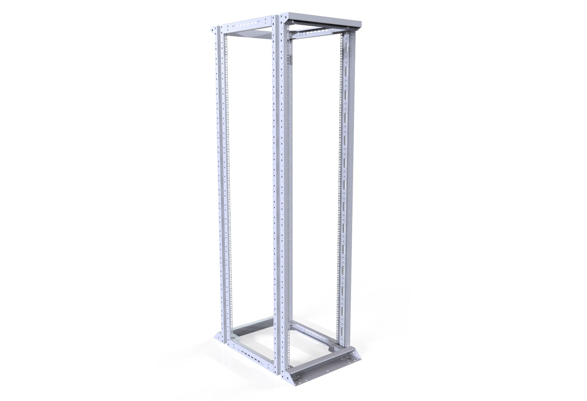 19" 42u Open Rack Double  Frame 530 X 660 X 2000mm -